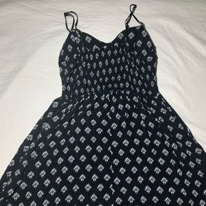 Black and white dress